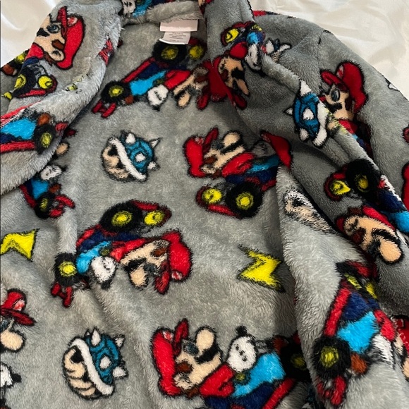 Colorful Character Print Robe - Picture 4 of 4